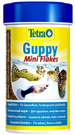 Корм для гуппи Tetra Guppy Mini Flakes