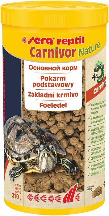 Корм для рептилий Sera Reptil Professional Carnivor