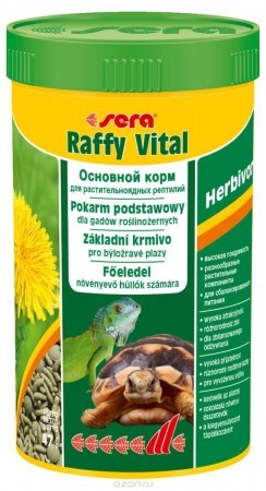 Корм для рептилий Sera Raffy Vital