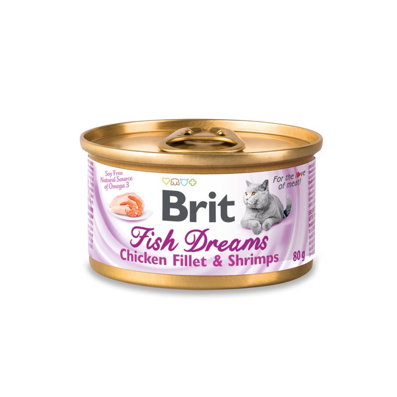 Консервы для кошек Brit Fish Dreams