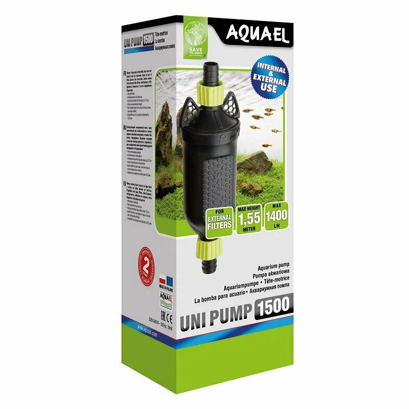 Помпа для аквариума подъемная Aquael Uni Pump 1500