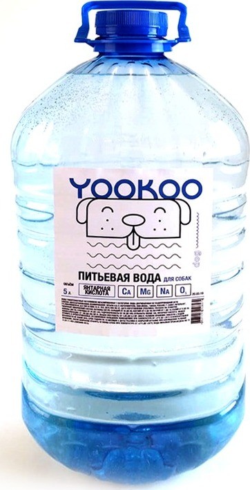 Питьевая вода для собак Yookoo