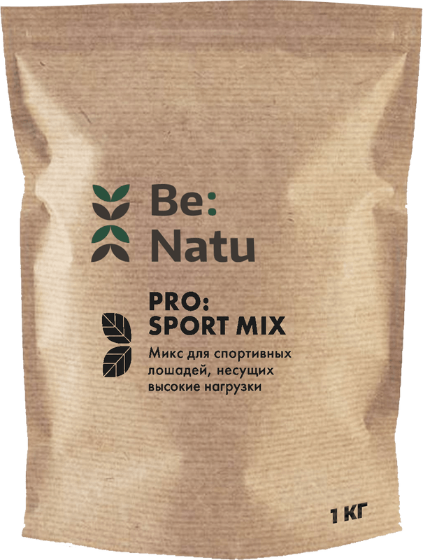 Корм для лошадей Be:Natu Pro:sport mix 1 кг