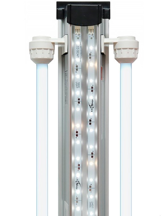 Светильник для аквариумов Биодизайн Гибрид T5 + LED Scape Hybrid Maxi Light (70 см.)