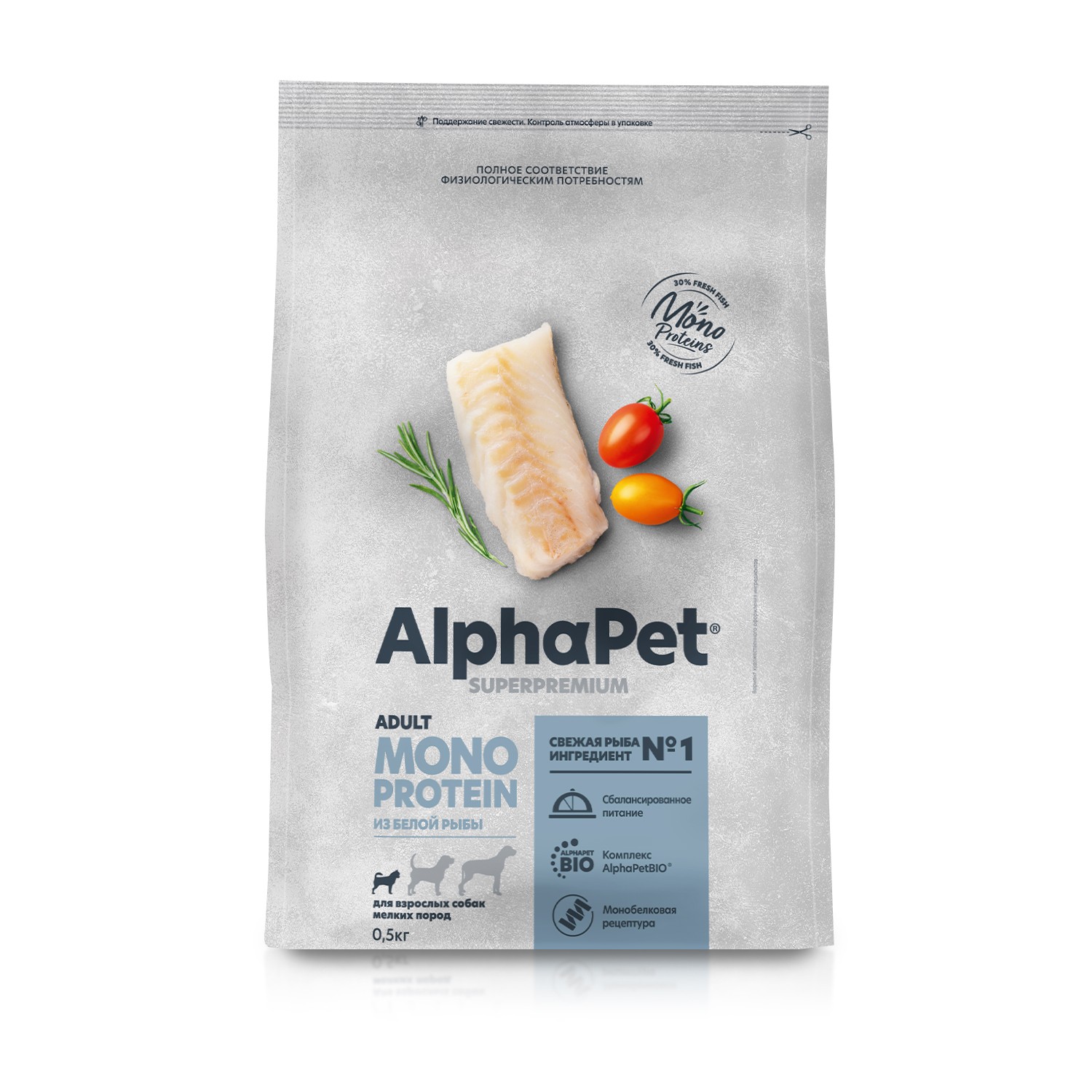 Сухой корм для собак AlphaPet Monoprotein