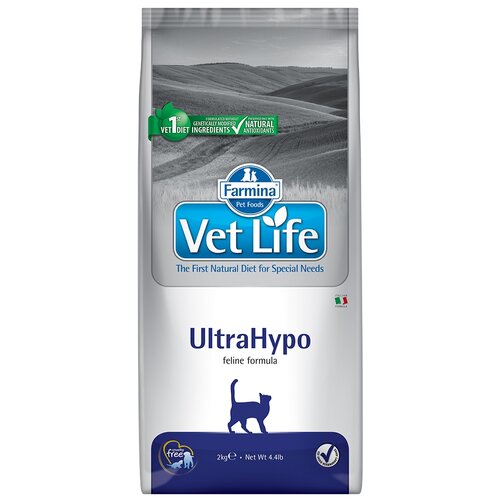 Корм для кошек Farmina Vet Life UltraHypo при аллергии