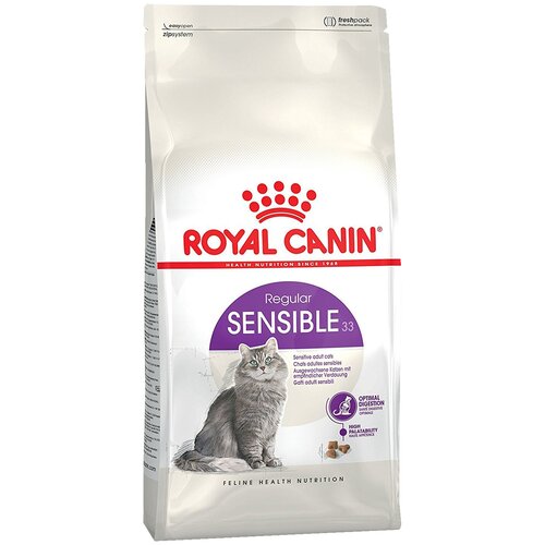 Сухой корм для кошек Royal Canin Sensible 33 с чувствительной пищеварительной системой 400 г