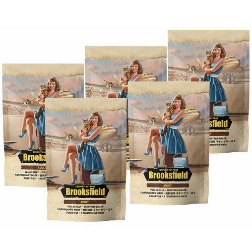 Корм влажный Brooksfield Cat Adult для взрослых кошек