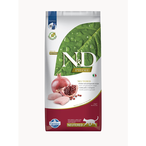 Корм для стерилизованных кошек Farmina N&D Prime