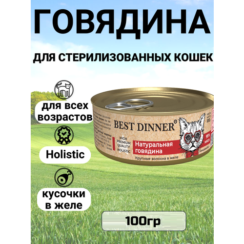 Влажный корм BEST DINNER для кошек