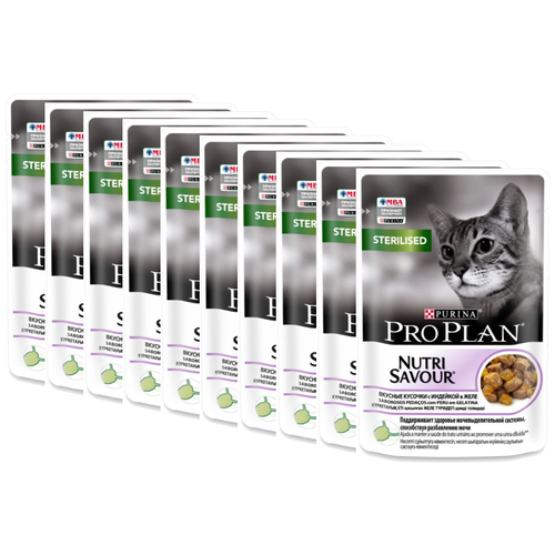 Корм для стерилизованных кошек Pro Plan Nutrisavour